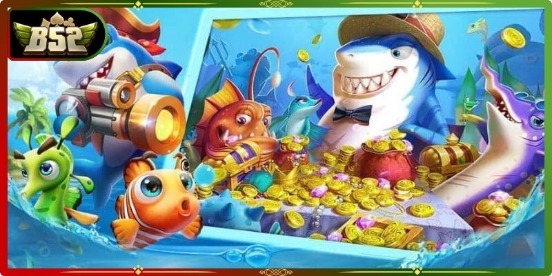Điểm nổi bật của Bắn cá B52Club nằm ở giao diện sống động như thật
